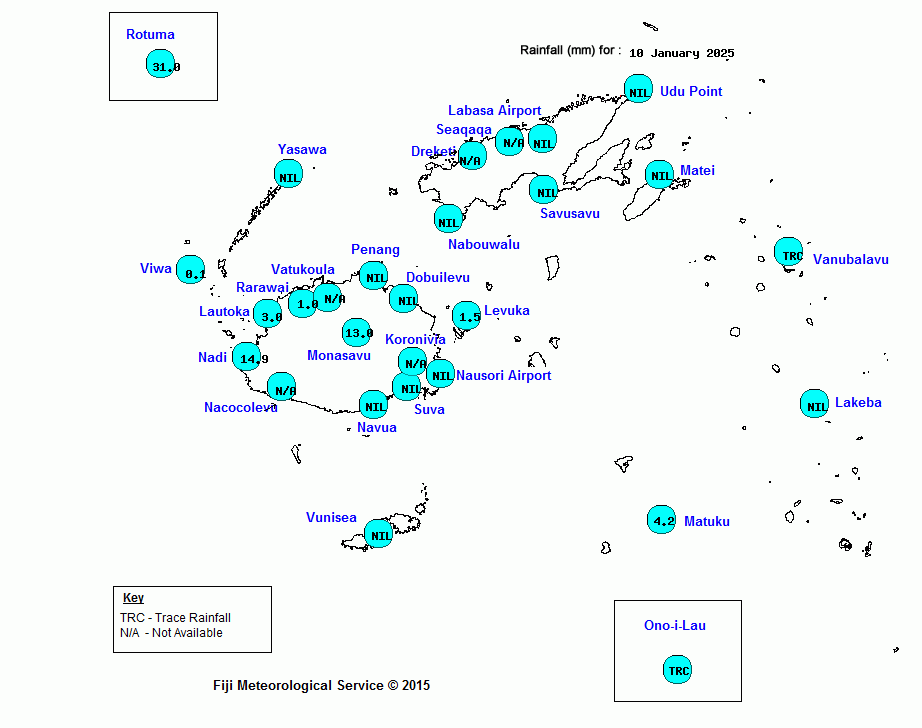 Rainfall Map